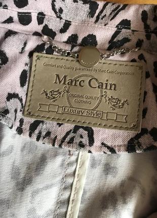 Marc cain, блейзер пиджак жакет в леопардовый принт! p.-54 фото