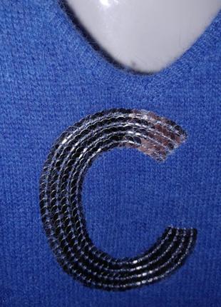 Viccini супер теплий красивий жилет кофта светр з пайетками7 фото