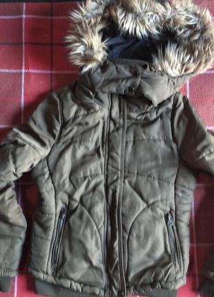 Куртка зимняя женская bershka размер м
