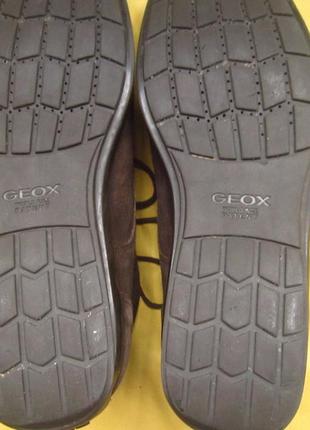 Стильні замшеві черевики geox,р. 41,марокко2 фото