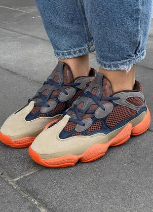 Женские кроссовки адидас adidas yeezy boost 500 enflame6 фото