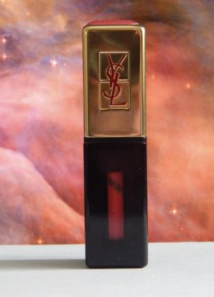 Блеск для губ yves saint laurent rouge pur couture vernis a levres glossy stain №13