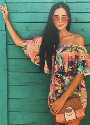 Платье new look в цветочный принт
