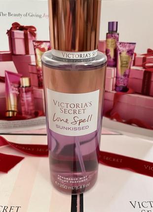 Victoria's secret love spell sunkissed fragrance mist оригінал