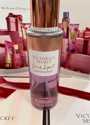 Victoria's secret love spell sunkissed fragrance mist оригінал5 фото