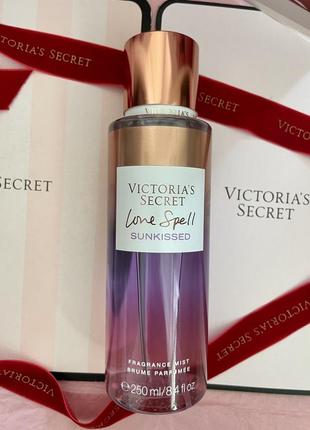 Victoria's secret love spell sunkissed fragrance mist оригінал3 фото