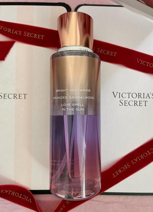 Victoria's secret love spell sunkissed fragrance mist оригінал4 фото