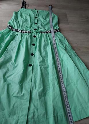 Бірюзове плаття на дівчинку 6