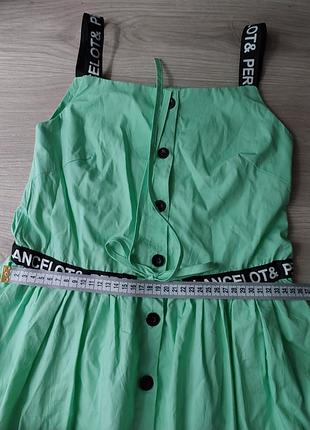 Бірюзове плаття на дівчинку 5