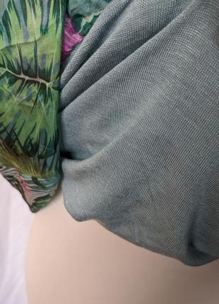 Блуза без рукавов с шелком в цветочный принт ipsy italy5 фото