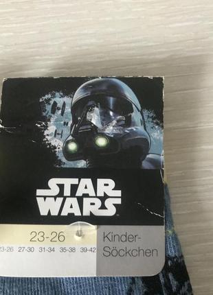 Носки 23-26 р. star wars3 фото