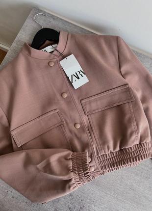 Бомбер zara  ⁇  курточка зара