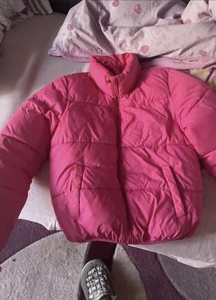 Куртка цвет барби, неон, розовая3 фото