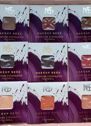 Рефилы теней makeup geek2 фото