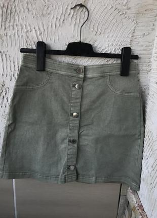 Джинсовая юбка “h&m” ( размер s)
