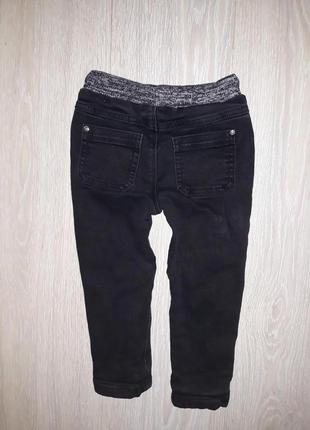 Мягкие джинсы на подкладке george 2-3 года6 фото