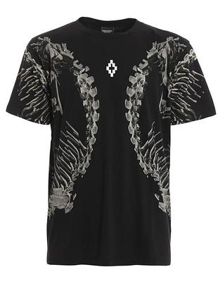 Marcelo burlon county of milan marcelo burlon bove t-shirt in nero