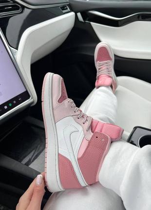 Air jordan 1 retro 1 «&nbsp;digital pink&nbsp;»3 фото