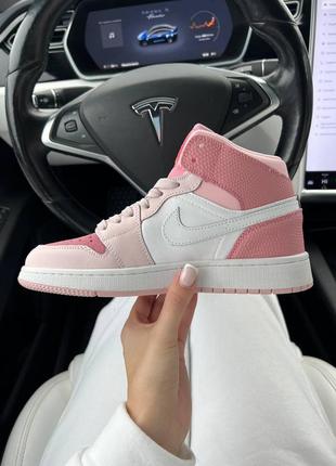 Air jordan 1 retro 1 «&nbsp;digital pink&nbsp;»4 фото