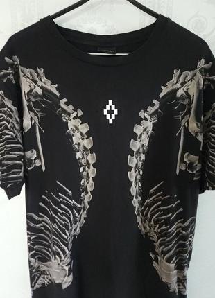 Marcelo burlon county of milan marcelo burlon bove t-shirt in nero5 фото