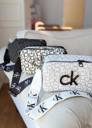 Сумка calvin klein кросс-боди через плечо