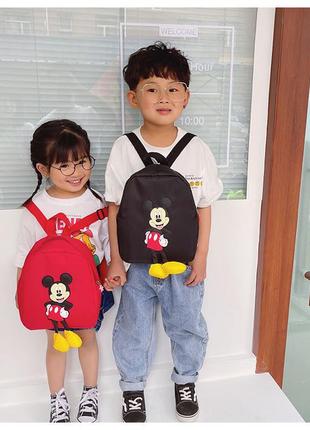 Дитячий милий рюкзак дитяча сумка через плече мікі маус із мікі маусом дисней для дітей дитяча7 фото