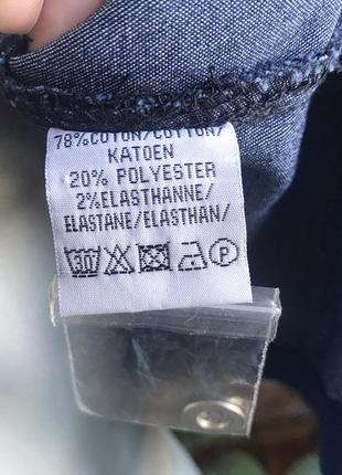 Джинсовая женская куртка -рубашка  размер 58-606 фото