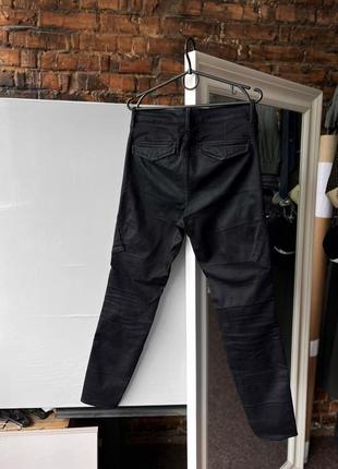 G-star raw women’s rovic dc mid skinny black cargo pants жіночі, чорні карго-штани3 фото