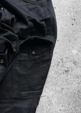 G-star raw women’s rovic dc mid skinny black cargo pants жіночі, чорні карго-штани8 фото
