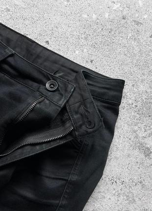 G-star raw women’s rovic dc mid skinny black cargo pants жіночі, чорні карго-штани7 фото