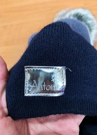 Antonio шапка с бубоном made in p.r.c.