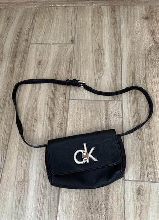 Сумка сумочка оригінал calvin klein поясна бананка крос боді1 фото