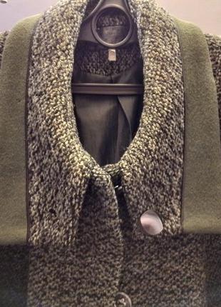 Пальто женское демисезонное,р.56+шляпа в подарок3 фото
