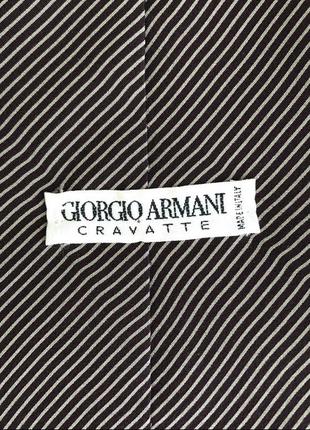 Giorgio armani шелковый галстук4 фото