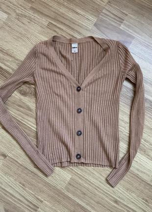 Фірмовий кардиган в рубрик xs zebra