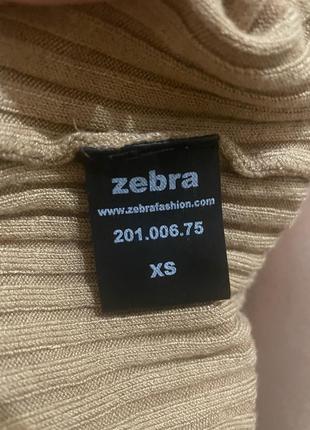 Фирменный кардиган в рубчик xs zebra5 фото