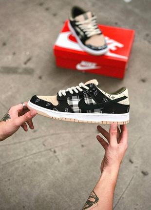 Кросівки nike sb dunk travis-scott