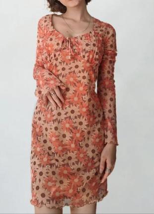 Платье primark из сеточки