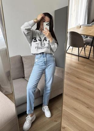 Джинси zara mom fit