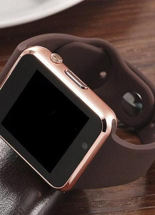 Смарт-часы smart watch a1 умные электронные со слотом под sim-карту + карту памяти micro-sd.5 фото