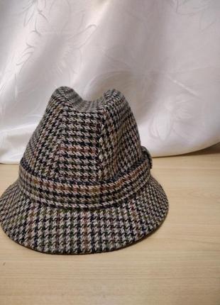 Шляпа размер 56-57, шляпа детектив охотник тайный агент сыщик3 фото