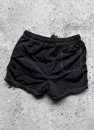 Champion Ausa vintage black men’s nylon shorts винтажные, нейлоновые шорты2 фото