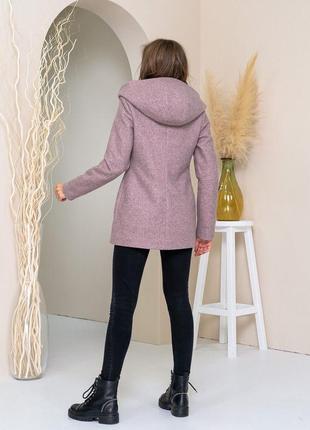 Пальто жіноче коротке з капюшоном, арт 156, пудра
в наявності

код: 156

опт і роздріб
1 450 ₴4 фото
