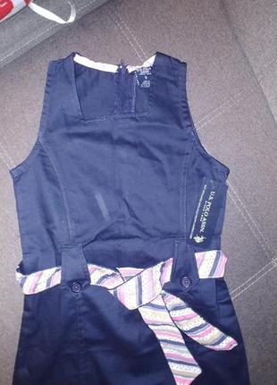 Сарафан u.s. polo assn на 6 лет