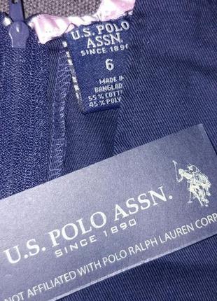 Сарафан u.s. polo assn на 6 лет3 фото