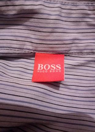 Офисная блузка в полоску от hugo boss8 фото