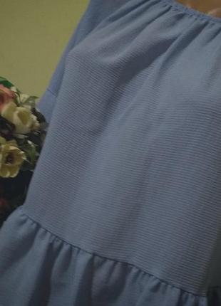 Шикарна блузка з воланами