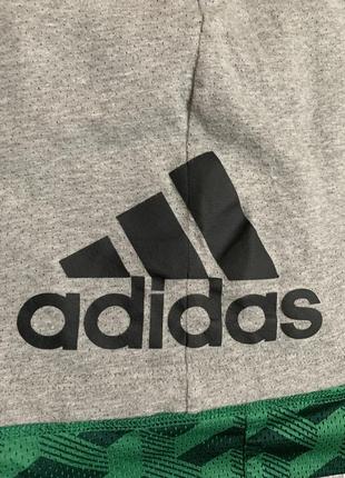 Шорти спортивні чоловічі adidas big logo5 фото