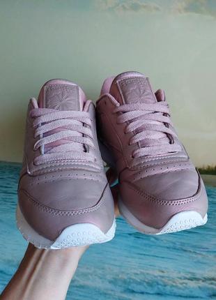 Кожаные кроссовки reebok, 37 размер, вьетнам4 фото