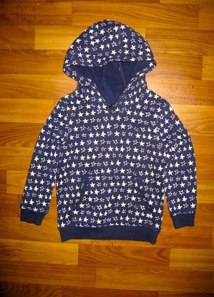 Темно-синяя худи george на 3-4 года